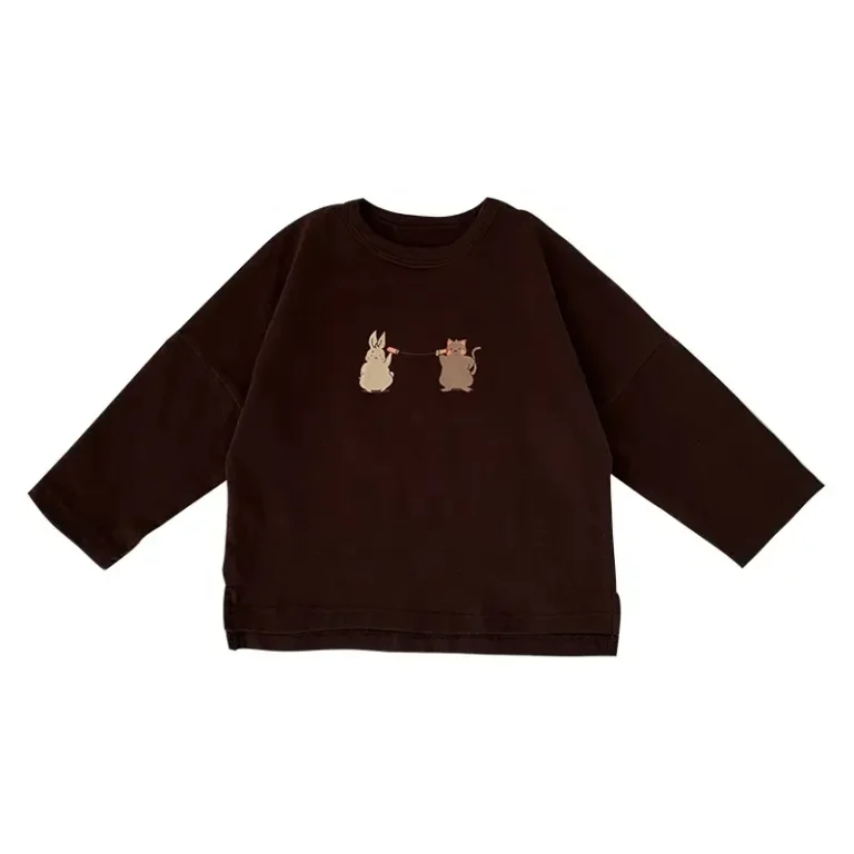 Custom-Baby-Clothes-Korean-Style-RTS-Kids-Girl-Long-Sleeve-Soft-Cartoon-Casual-T-shirt