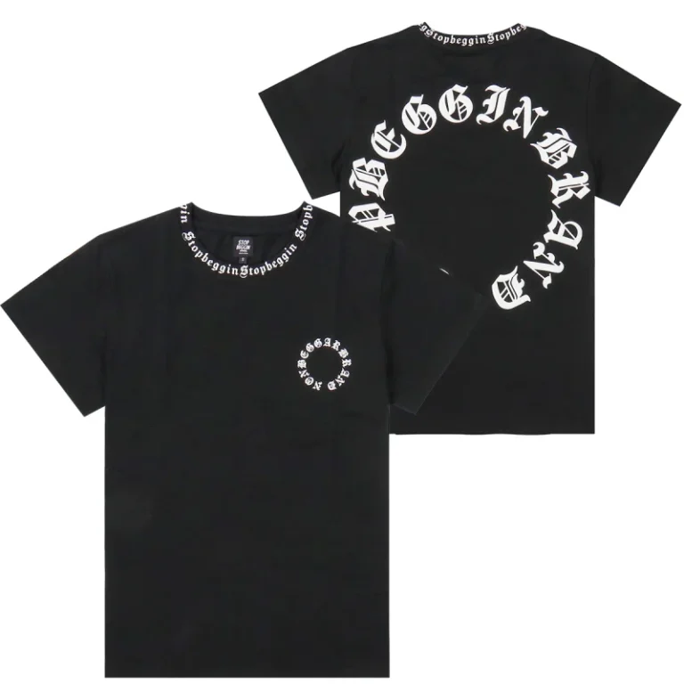 Custom-Black-3D-Puff-Print-T-Shirt-Foam-Combed-Cotton-T-Shirt