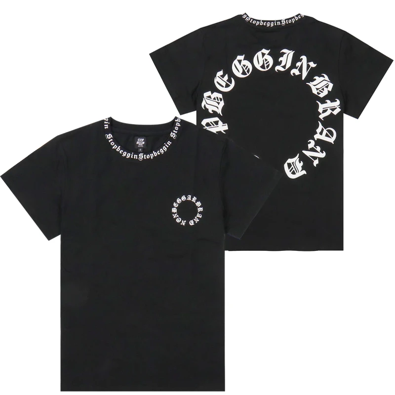 Custom-Black-3D-Puff-Print-T-Shirt-Foam-Combed-Cotton-T-Shirt