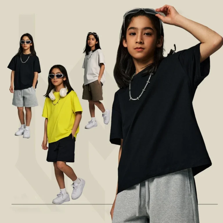 Custom-Boys-Short-Sleeve-T-Shirts-for-Older-Children-230G-Quick-Drying-Cool-Feeling-Sports-Girls-Printed-and-T-Shirts