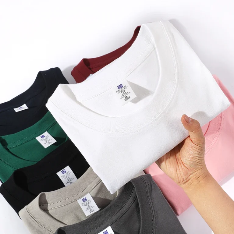 Custom-Brand-Logo-100-Cotton-Mens-Formal-Oversized-T-Shirts-with-Screen-Print-220g-Fabric-Anti-Pilling-Breathable