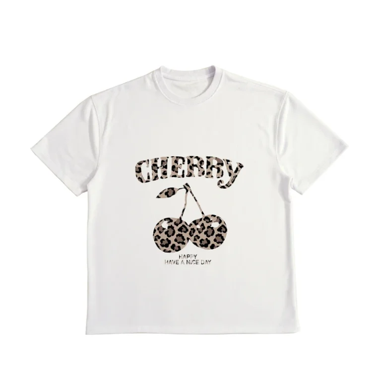 Custom-Brand-Logo-Casual-O-neck-Short-Sleeve-Breathable-Quick-Dry-T-shirts-Cute-Printing-Girls-Summer-Clothes-Oversize