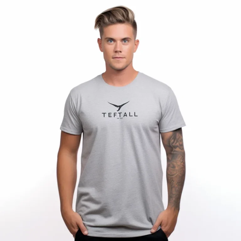 Custom-CVC-Logo-T-Shirt-Mens-60-Cotton-40-Polyester-Jersey-Tee