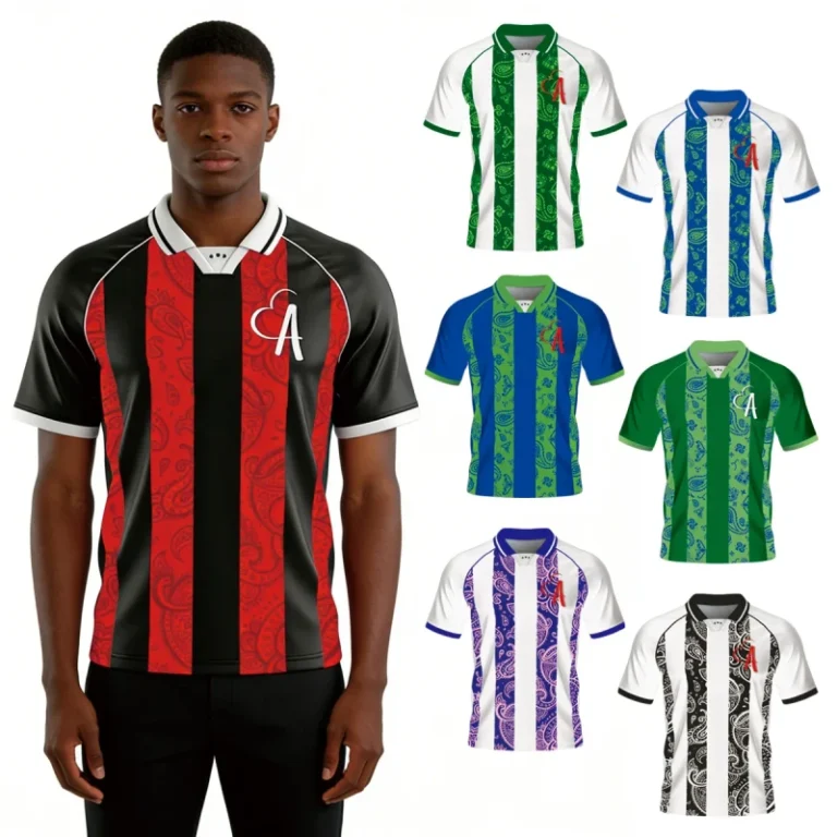 Custom-Classic-Football-T-Shirts-for-Men-Polo-Neck-Polyester-Raglan-Sleeve-Football-T-Shirt-With-Embroidery-Logo