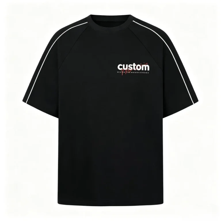 Custom-Contrast-Stitch-T-Shirt-Men-OEM-Raglan-Sleeve-Custom-Logo-Top