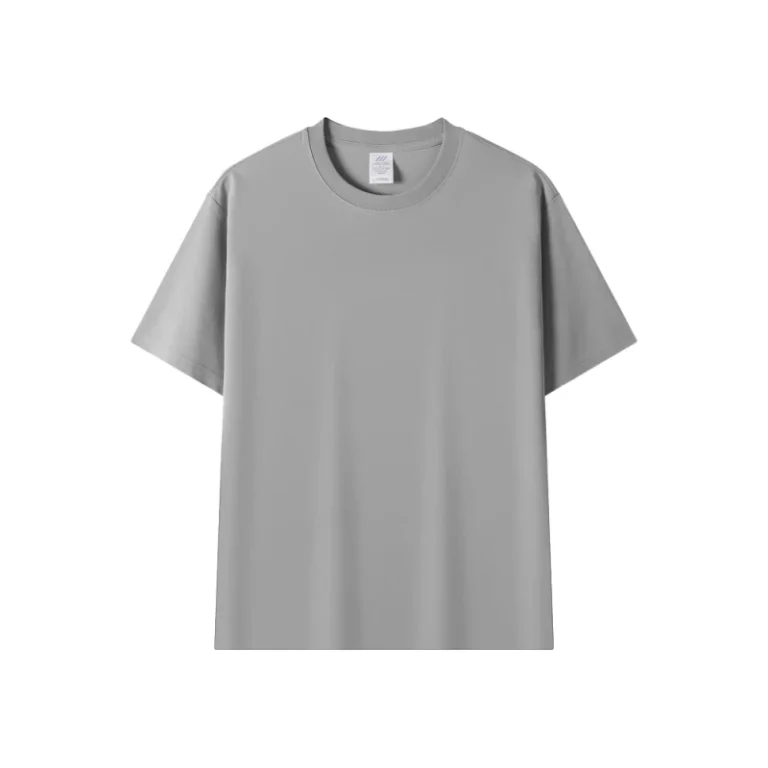 Custom-Cotton-Crew-Neck-T-Shirts-with-Printed-Logo-Text-Custom-Promotional-Tees-Corporate-Uniform-Customization