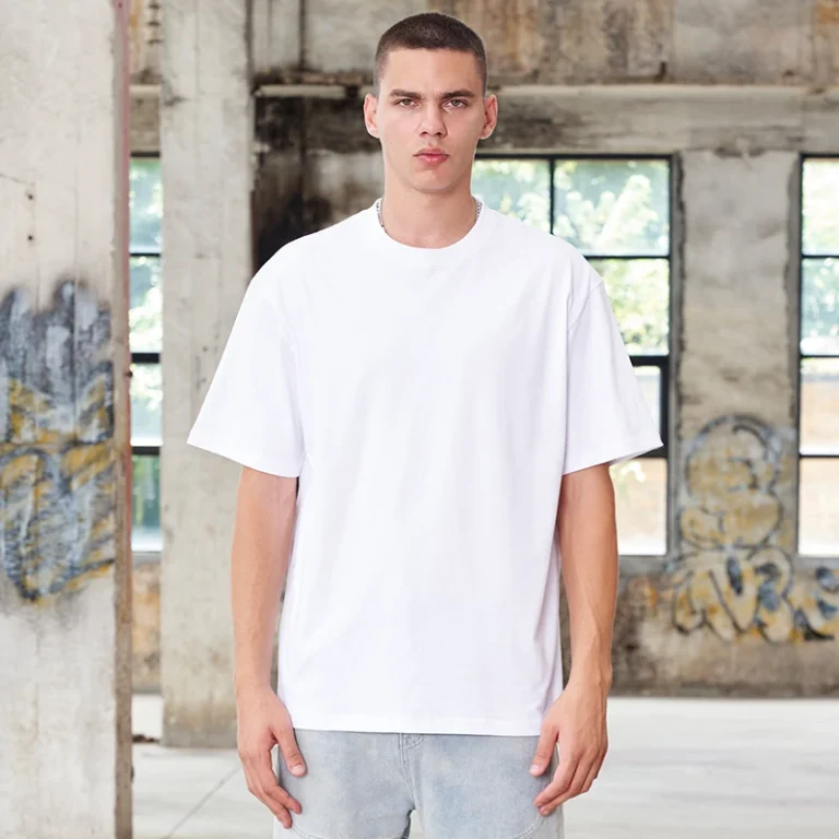 Custom-Crew-Neck-T-Shirt-for-Men-100-Cotton-Quick-Dry-Fitness-Knitted-Fabric-Short-Sleeve-Print-Design