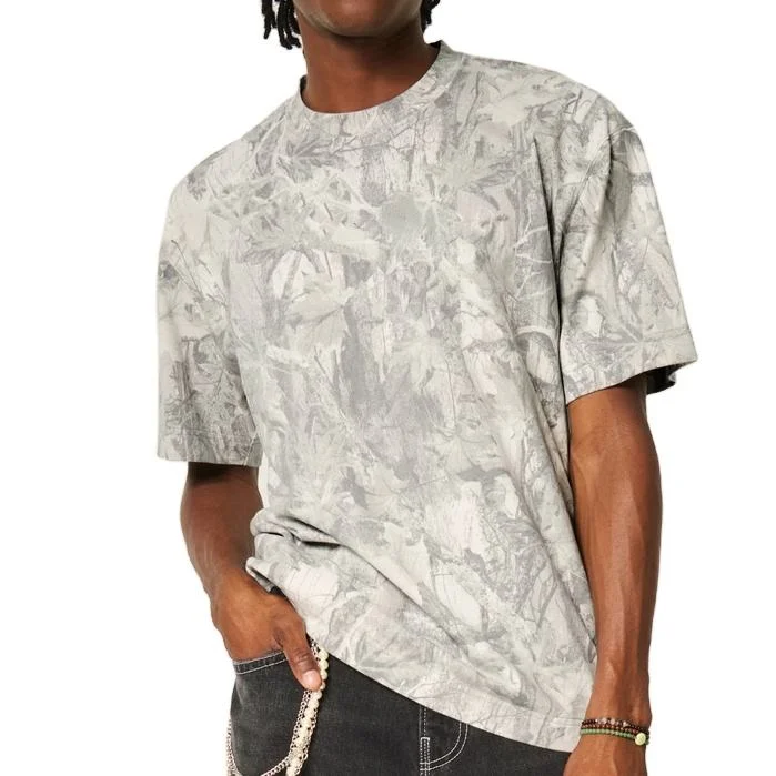 Custom-Cropped-Boxy-Vintage-Washed-Heavyweight-T-Shirt-Men-Camo-Graphic-Oversized-Streetwear-Tee-for-Casual-Wear