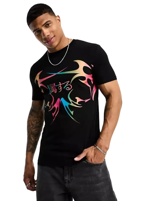 Custom-Design-100-Organic-Cotton-Puff-Ink-T-Shirt-Short-Sleeve-Summer-Clothes-for-Men