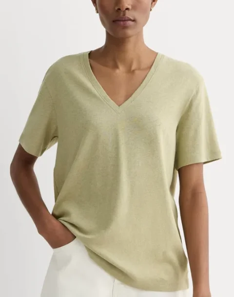 Custom-Design-Deep-V-neck-T-shirt-Plain-Tshirts-High-Quality-Cotton-t-Shirt-Streetwear-Oversize-Heavyweight-T-shirts-tshirt-women-custom
