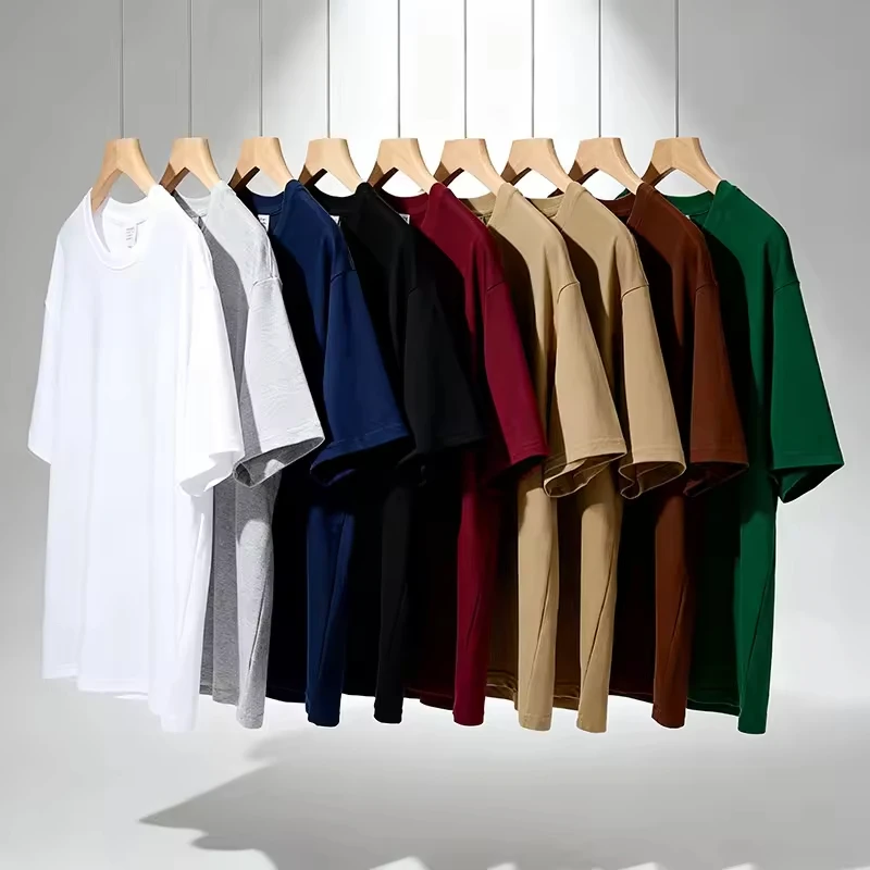 Custom-Digital-Print-100-Cotton-Knitted-Oversized-T-Shirt-Men-Premium-Heavy-Cotton-Streetwear-Short-Sleeve-Tee