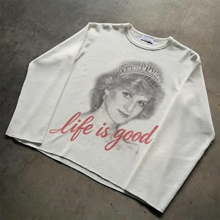 Custom-Dtg-Printing-Graphic-Heavy-Cotton-Oversized-Crew-Neck-White-Thermal-Waffle-Knit-Long-Sleeve-Acid-Washable-Shirt-For-Men