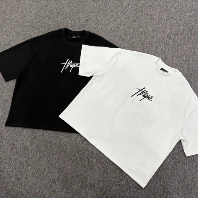 Custom-Embroidered-Plain-Cotton-Tshirt-Man-Heavyweight-Drop-Shoulder-T-shirt