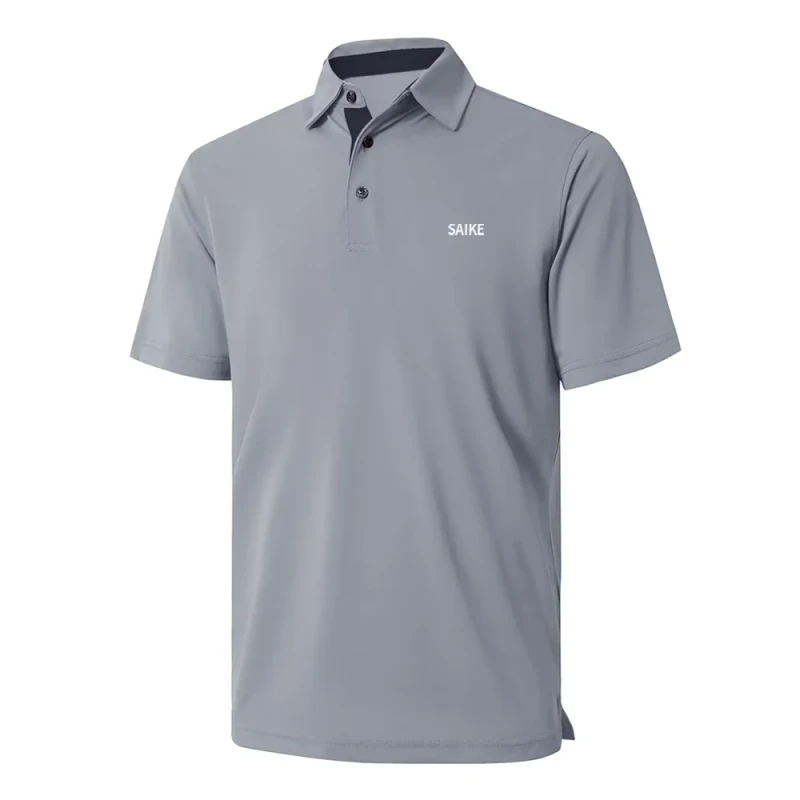 Custom-Embroidery-Solid-Plain-Cotton-Polyester-Spandex-Quick-Drying-Breathable-Sport-Performance-Golf-Polo-for-Men-Uniforms