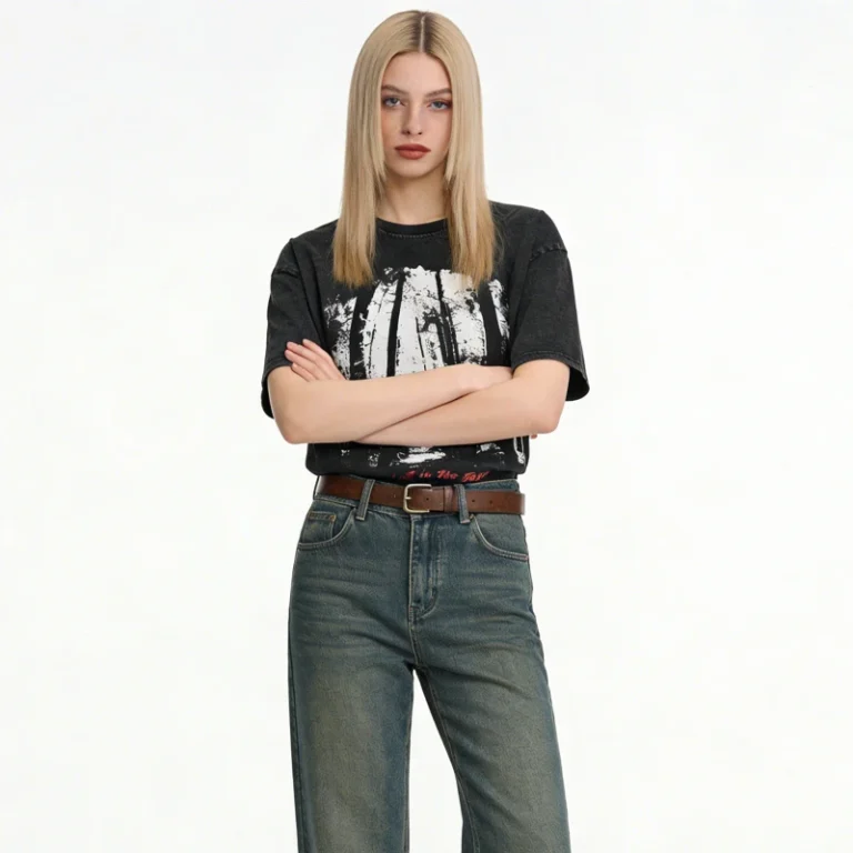 Custom-Graphic-Printing-Logo-100-Cotton-T-Shirts-Premium-Vintage-High-Streetwear-Oversize-Heavyweight-T-Shirt