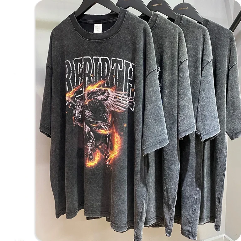 Custom-Graphic-Tees-T-Shirts-Printed-Mens-Silk-Screen-Printing-Vintage-Distressed-Acid-Wash-T-shirt-Men-Oversized-Tshirts