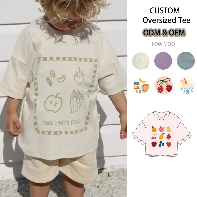 Custom-Graphic-Toddler-Kids-Boys-Oversized-Boxy-T-Shirt-Lightweight-100-Cotton-Short-Sleeve-Baby-Drop-Shoulder-Tee