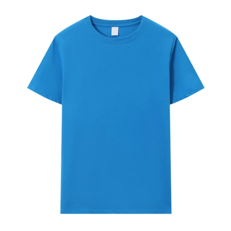Custom-Heat-Press-O-Neck-T-Shirts-Mens-100-Cotton-Crew-Neck-T-Shirts-Unisex-Tee-in-180-Grams-Tc-Fabric-Loose-Fit-Solid-Pattern