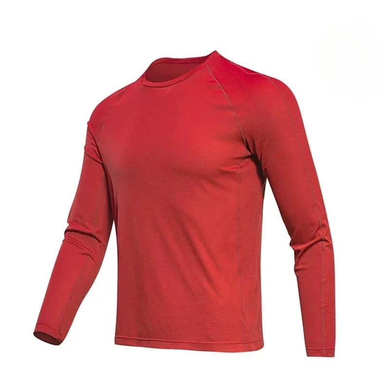 Custom-High-Quality-Blank-Polyester-Spandex-Moisture-Wicking-Quick-Dry-Running-Fitness-Gym-Long-Sleeve-T-Shirt