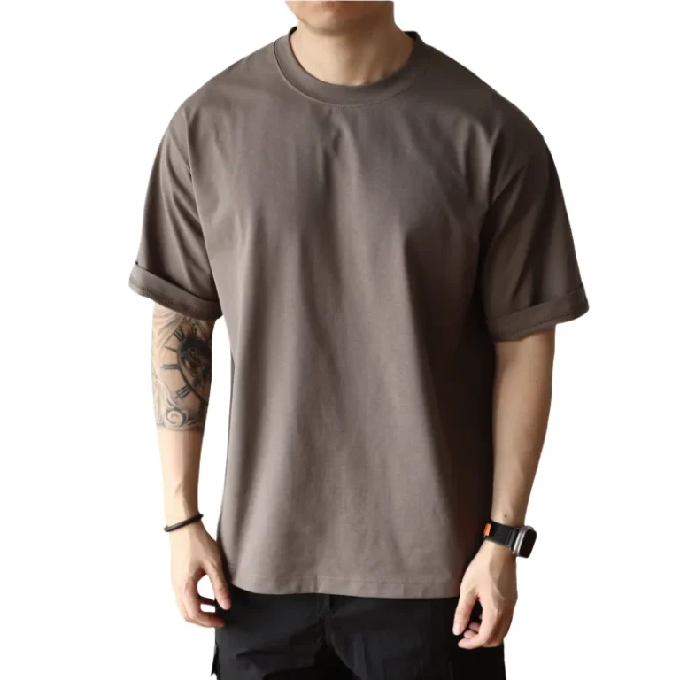 Custom-High-Quality-Crew-Neck-for-Men-Super-Soft-Short-Sleeve-Mens-T-Shirt