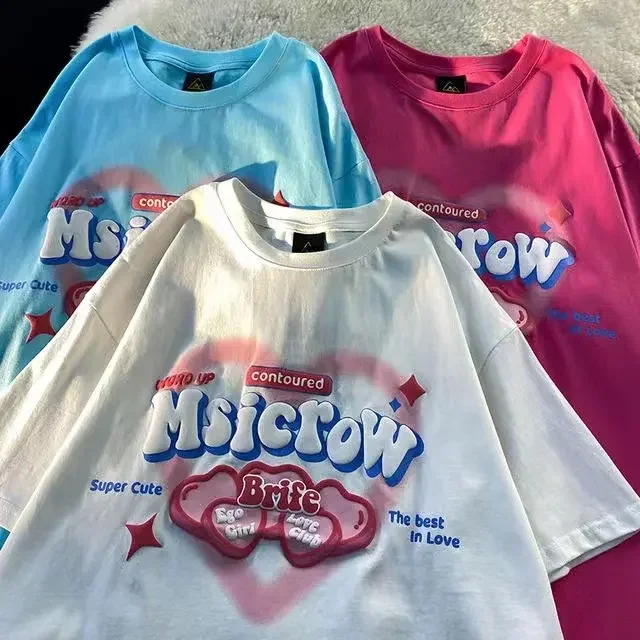 Custom-High-Quality-Puff-Print-T-shirts-with-logo-100-Cotton-Mens-T-Shirt-240-Gsm-Oversized-Tshirt-for-Men