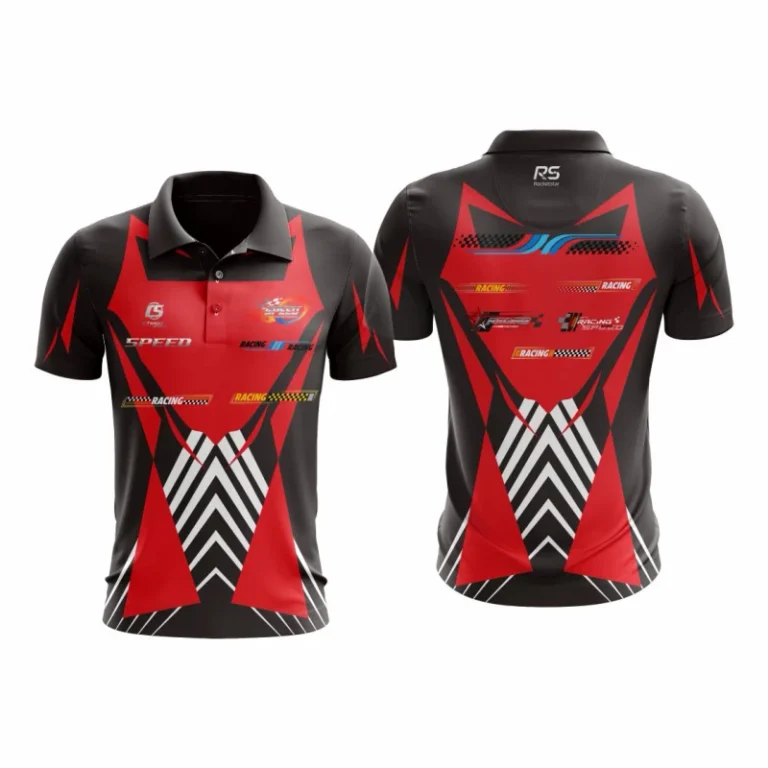 Custom-Karting-Racing-T-Shirt-POLO-Breathable-Motorcycle-Riding-Short-Sleeve-Tee-for-Motorsports-Fans