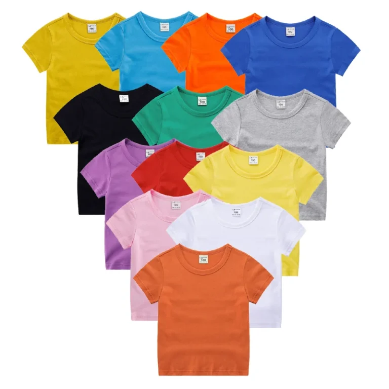 Custom-Kids-Shirt-Short-Sleeve-Infant-Clothes-Girls-Blank-T-shirts-Funny-Childrens-Tshirts-Blank-Sublimation-t-Shirt