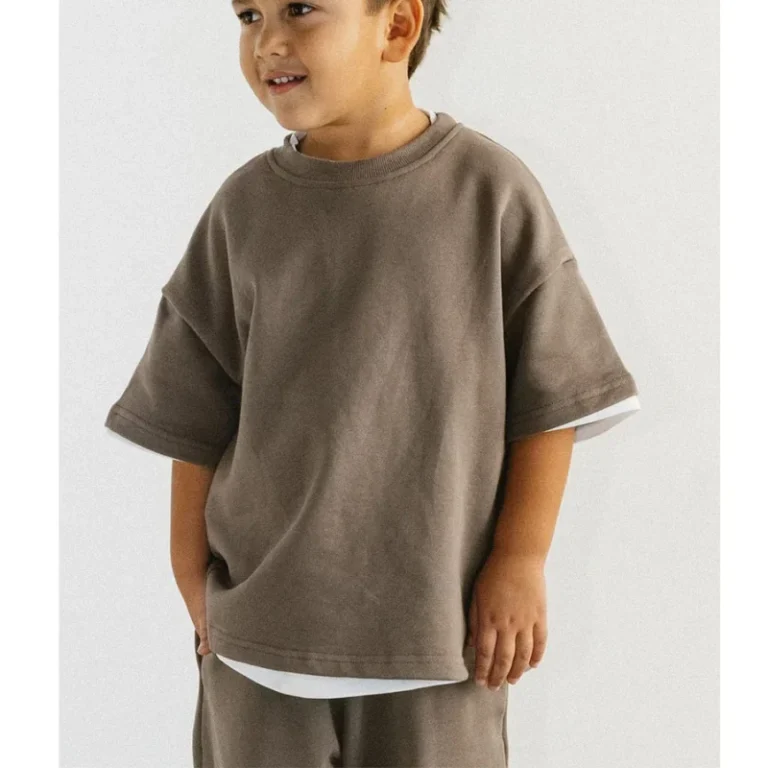 Custom-Kids-T-shirts-for-Boys-Short-Sleeve-T-shirt-100-Cotton-Washed-Casual-Knitted-High-Quality