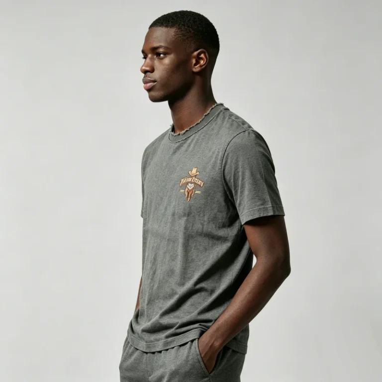 Custom-Kornit-DTG-T-Shirt-Manufacturer-Minimalist-Embroidery-Style-Graphic-Tee-Plain-Oversized-Fit-T-Shirt