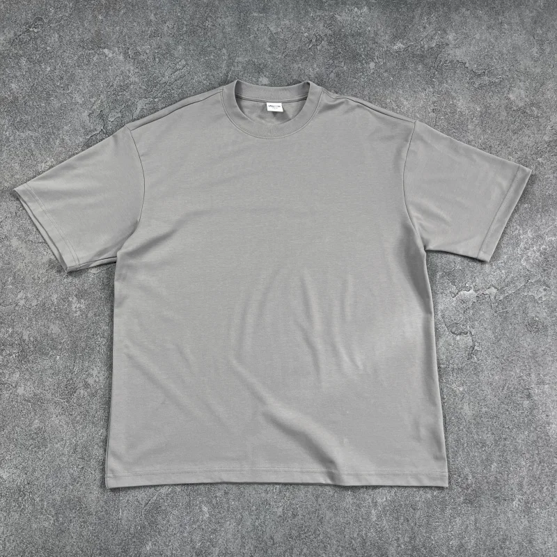 Custom-LOGO-245-Gsm-Plain-Loose-Sweat-Fit-Tee-Casual-Track-Running-Sport-Gym-Mesh-Cool-Quick-Drying-Blank-Oversized-Men-T-Shirt