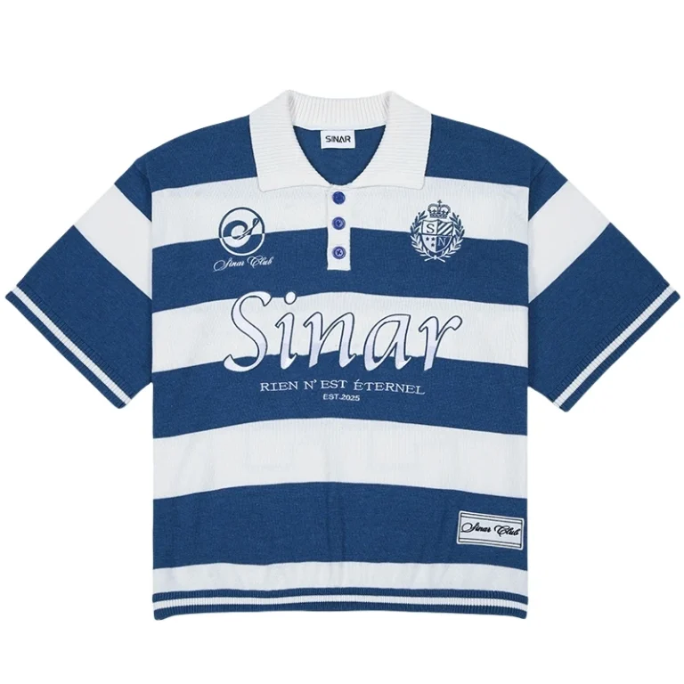 Custom-LOGO-Men-Sweater-OEM-Short-Sleeve-Casual-Knitwear-Football-Stripe-Jumper-Polo-Shirts-Knit-Top-Knitted-Jersey-Sweater-Men