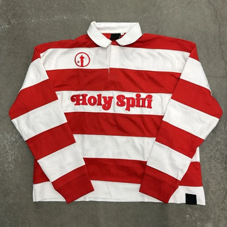 Custom-Lapel-Polo-T-shirt-Heavy-Embroidered-Oversized-Rugby-Thermal-Long-Sleeve-T-Shirt-Cotton-Boxy-Stripe-Button-Polo-Shirt