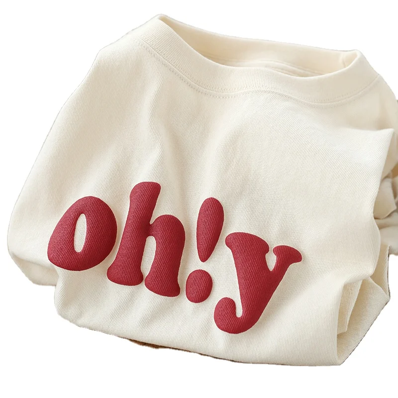 Custom-Logo-100-Cotton-for-Puff-Print-T-Shirt-Summer-Oversized-3D-Heavyweight-Knitted-Long-Loose-Fit