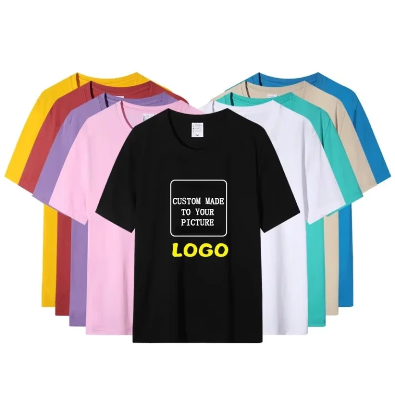 Custom-Logo-180gsm-Cotton-Mens-T-shirt-Blank-Plain-Round-Neck-T-Shirt-Short-Sleeve-Promotional-Tee-Shirt
