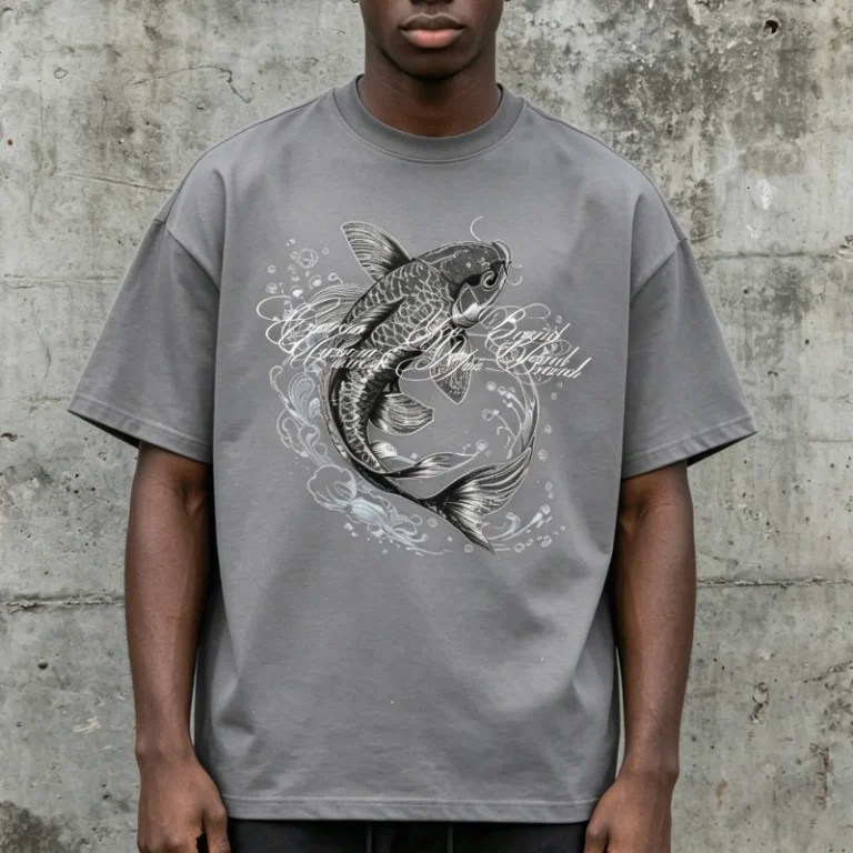 Custom-Logo-200gsm-T-shirt-Men-100-Cotton-DTG-Print-Plain-Blank-Oversized-Boxy-Fit-Streetwear-Tee-High-GSM-Jersey-OEM