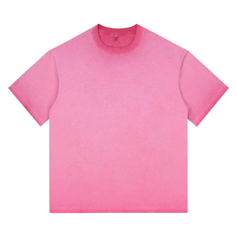 Custom-Logo-Acid-Wash-T-Shirt-Gradient-Effect-Oversized-Loose-Fit-Eco-Friendly-Womens-T-Shirts-230Gsm-Cotton-High-Quality