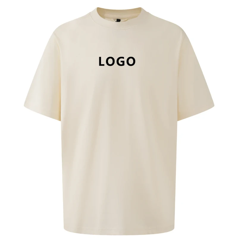 Custom-Logo-Blank-Heavyweight-Cotton-Drop-Shoulder-Men-Unisex-Oversized-T-shirt-Tshirt-T-Shirt-for-Men