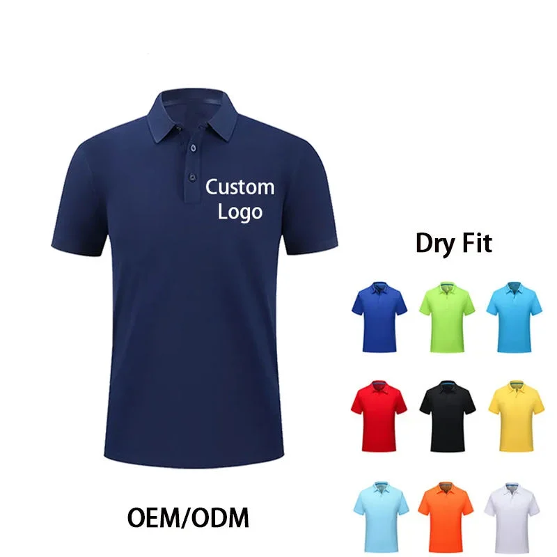 Custom-Logo-Breathable-Printed-Mens-Polo-T-Shirt-High-Quality-Blend-Corporate-Team-Uniforms-Business-Casual-Wear