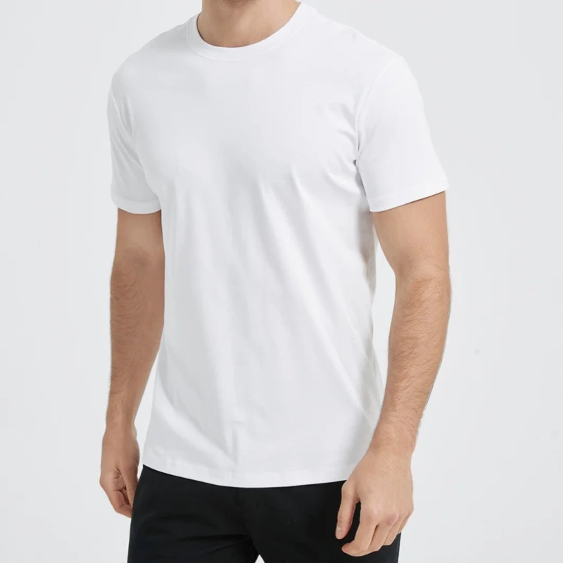 Custom-Logo-Customized-Tshirt-Print-Color-Cotton-Unisex-Regular-Fit-T-shirt-Crew-Neck-Oversize-White-Blank-Plain-Mens-Shirts