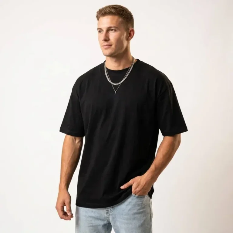 Custom-Logo-Dtg-Printing-Embossed-Street-Wear-Oversized-Drop-Shoulder-High-Quality-Printing-Heavy-Weight-T-Shirt-For-Men