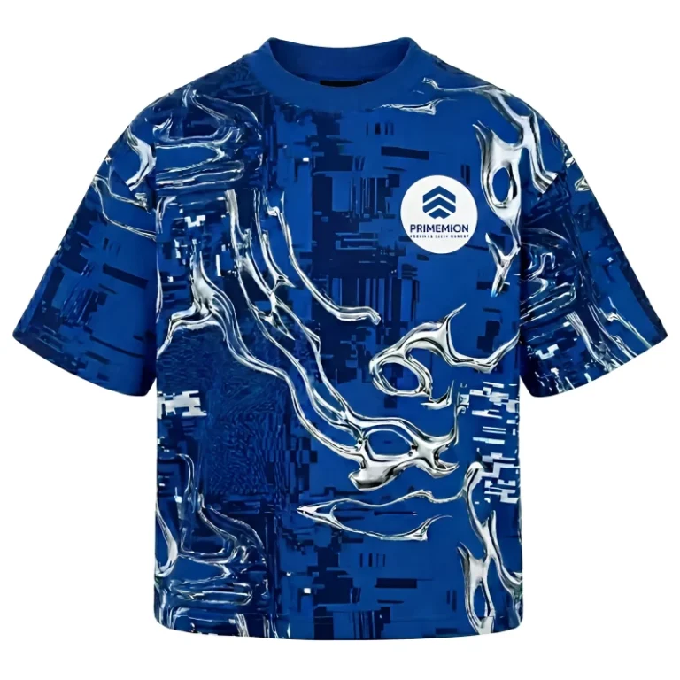 Custom-Logo-Dynamic-Speed-Print-T-Shirt-Mens-Sporty-All-Over-Print-Performance-Athletic-Knitted-180gsm-Fabric