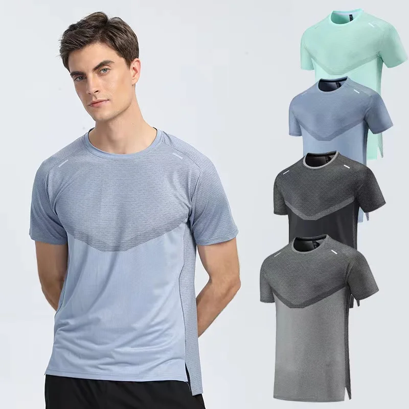 Custom-Logo-Fashion-Men-T-Shirts-Quick-Dry-O-Neck-Sports-Workout-Running-T-shirts-Mens-Tshirt