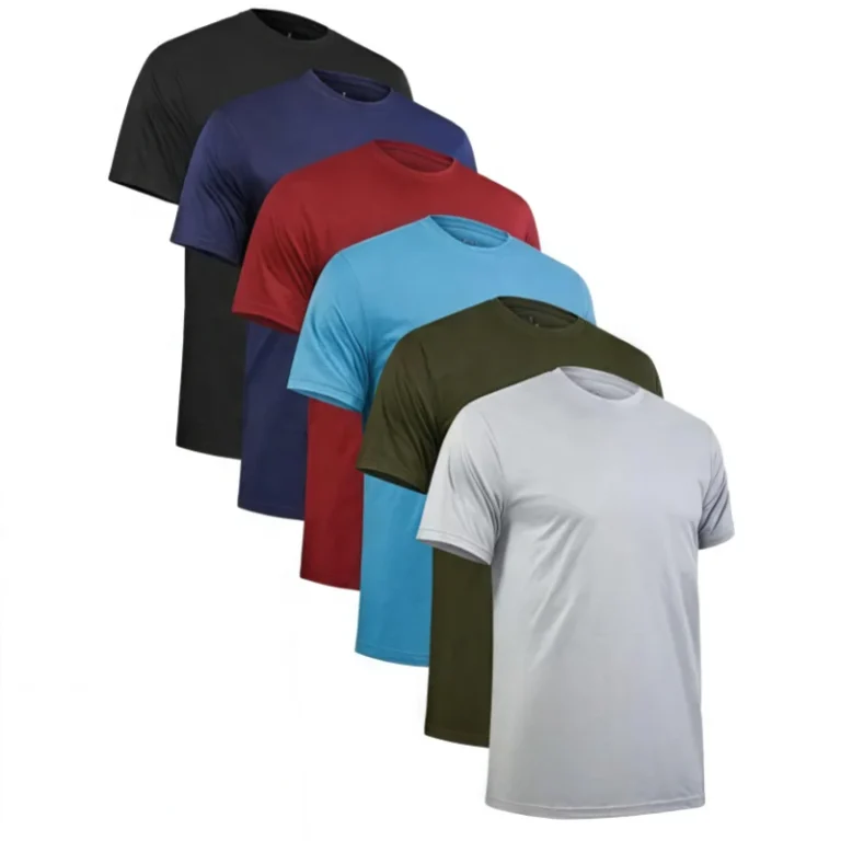 Custom-Logo-Fitness-Polyester-Spandex-Mens-Breathable-Quick-Dry-Sport-Short-Sleeve-Workout-Gym-Wear-Blank-Athletic-T-Shirt