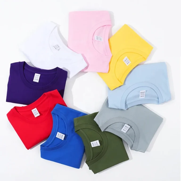 Custom-Logo-Heavyweight-100-Organic-Cotton-Unisex-Plain-T-Shirt-High-Quality-Blank-Working-Clothes-for-Men-Women-Solid-Pattern