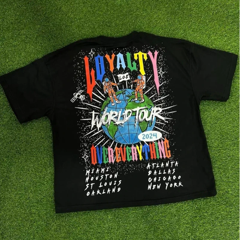 Custom-Logo-Heavyweight-220GSM-100-Cotton-Mens-Oversized-Knitted-Sublimation-Transfer-Print-Streetwear-Graphic-T-Shirts
