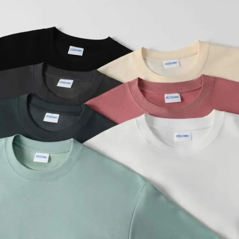 Custom-Logo-Mens-100-Cotton-T-Shirts-Luxury-Male-Tees-With-Short-Sleeves-American-Cotton-Heavy-for-Summer-Casual-Style