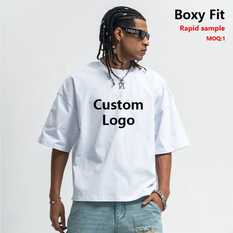 Custom-Logo-Mens-Heavyweight-100-Cotton-Streetwear-T-Shirt-Over-Sized-Boxy-Fit-Cropped-Style-With-Unique-Design