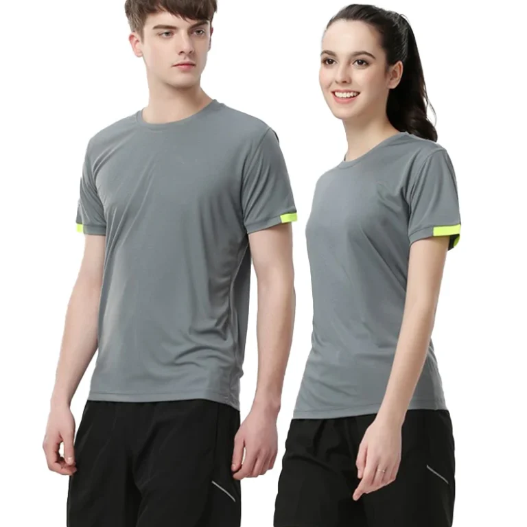 Custom-Logo-Plaid-Print-Soccer-Clothing-Embroidery-for-Unisex-Shirts-Navy-Quick-Dry-Polyester-Cotton-T-Shirt