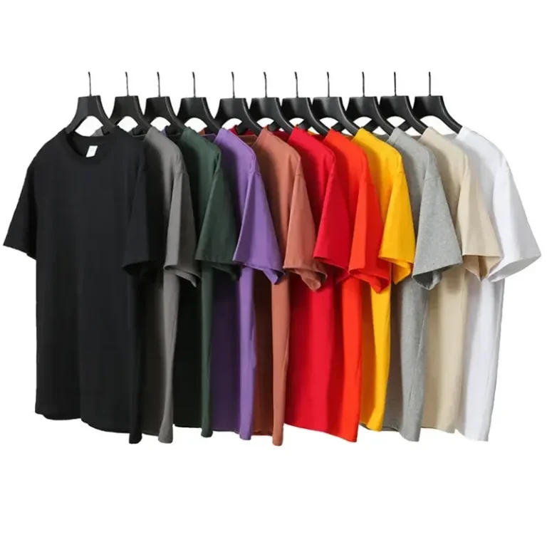 Custom-Logo-Print-Cotton-Tshirts-Short-Sleeve-T-Shirt-Solid-Unisex-Blank-Shirt-Singapore