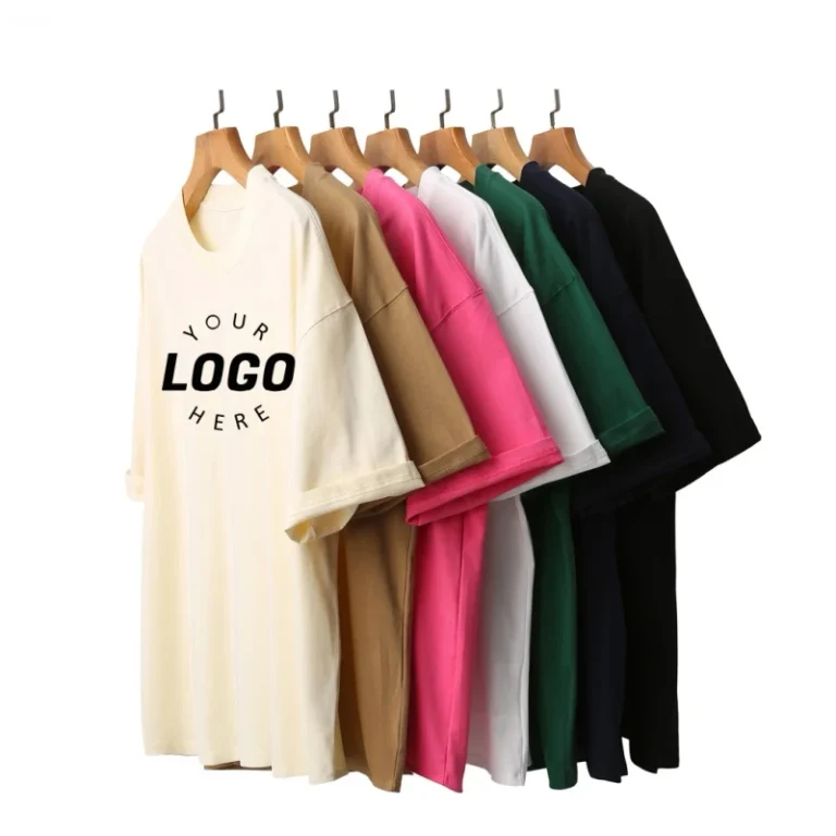 Custom-Logo-Print-Graphic-T-shirts-Women-Men-Oversized-100-Cotton-Printed-Blank-Vintage-Distressed-Short-Long-Sleeve-T-Tshirt